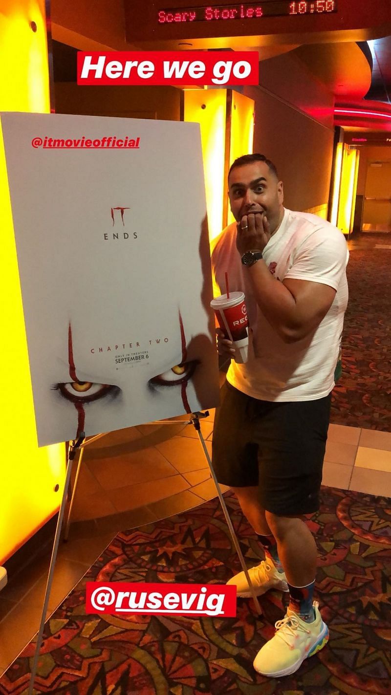 Rusev's latest Instagram story